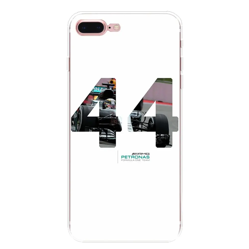 For Samsung Galaxy S2 S3 S4 S5 MINI S6 S7 edge S8 S9 Plus Note 2 3 4 5 8 Coque Fundas cool racing racer Lewis Hamilton 44 Cover |