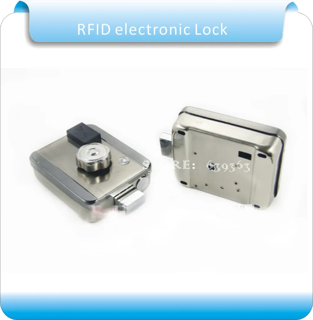 DIY сухая батарея RFID наружный дверной замок s умный электронный беспроводной дверной замок с 1 пультом дистанционного управления