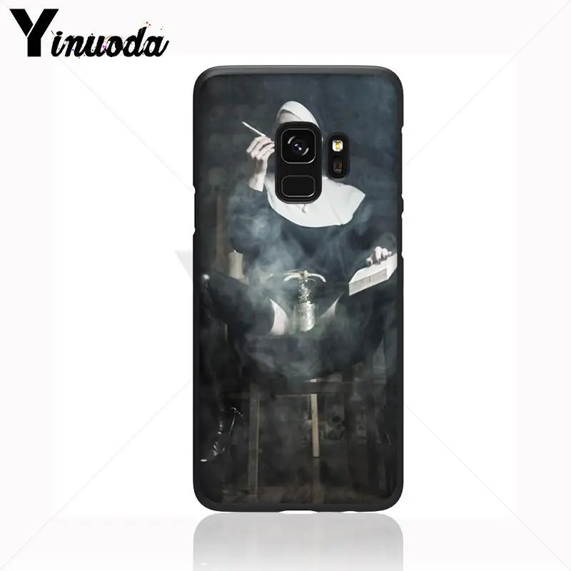 Yinuoda Sister style nun Custom Photo мягкий чехол для телефона Samsung Galaxy s9 s8 plus note 8 note9 s7 note5