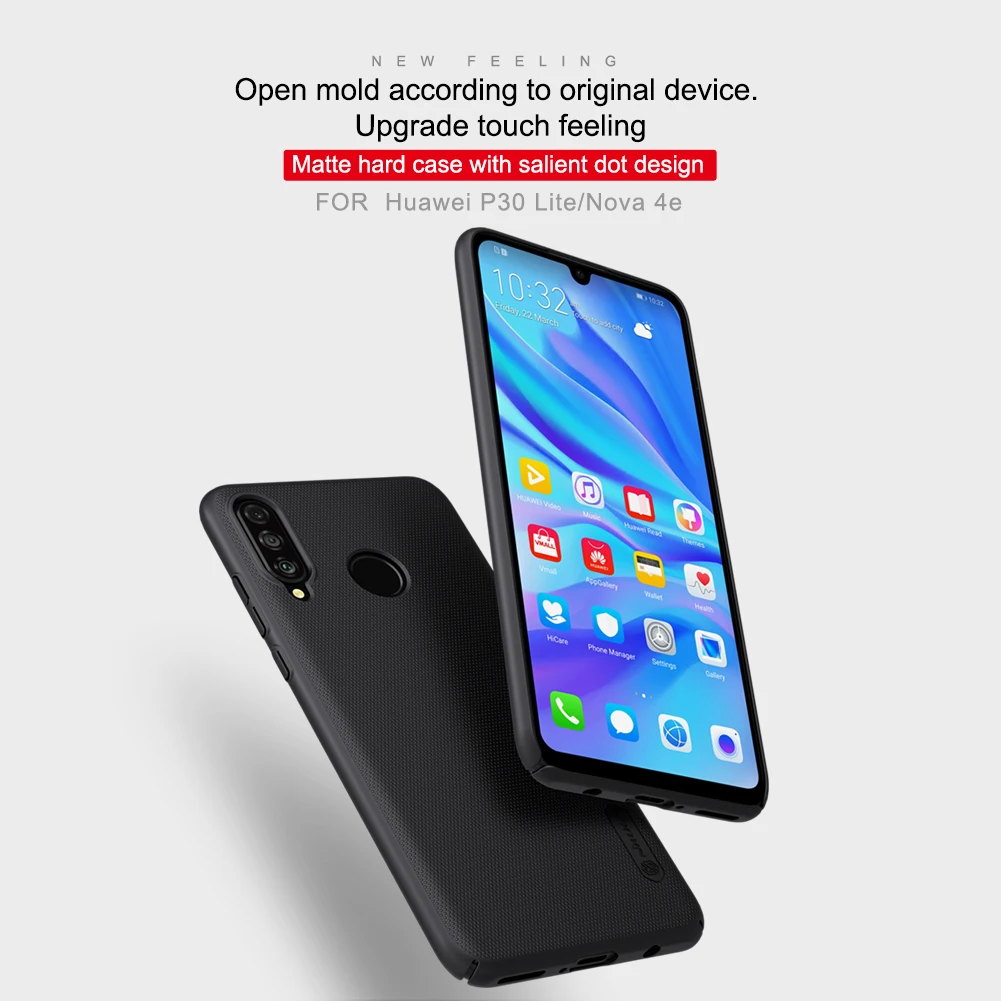 Huawei P30 Lite чехол Nillkin матовый защитный ПК Пластиковый жесткий чехол для задней крышки для huawei P30 Lite