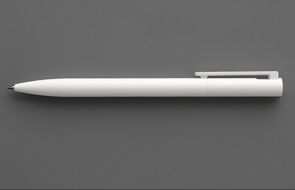 Оригинальные гелевые ручки Xiaomi Mijia, 10 шт., без колпачка, черные чернила, ручка для письма, белая, гладкая, швейцарская, заправка MiKuni, японские чернила, черные