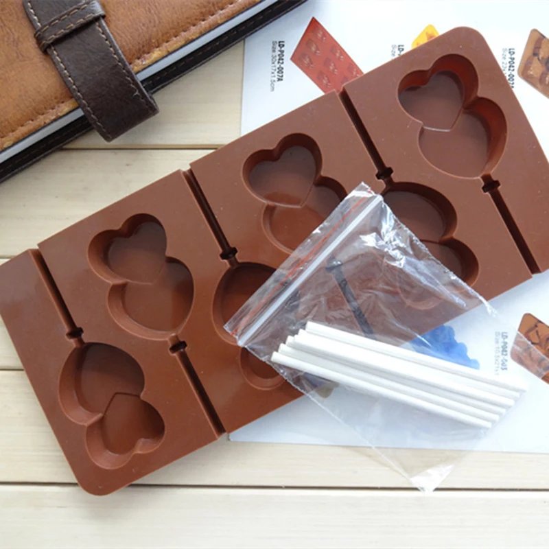 Палочка для леденцов белого цвета 10 см палочки торта из папена леденцы Конфеты