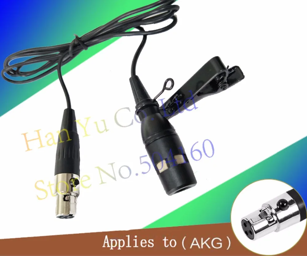 

Профессиональный Черный конденсаторный микрофон с отворотом Lavalier Microfone Samson беспроводной передатчик Mini XLR 3Pin Mikrofon