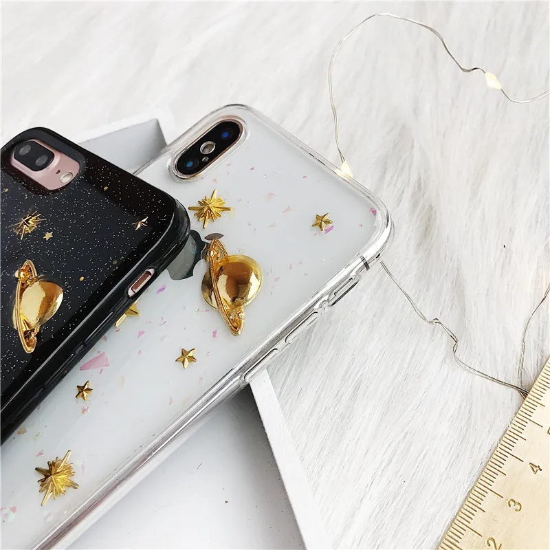 JiBan для Iphone X Модный Роскошный Золотой 3D металлический чехол из ТПУ IPhone 6 6S 7 8 Plus |
