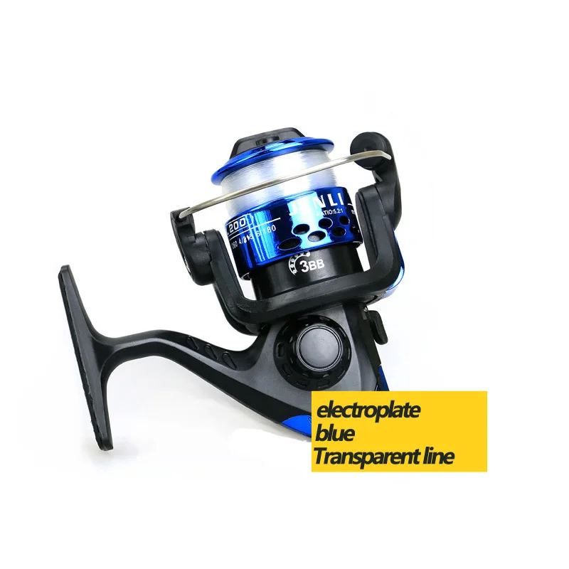 На ГРЕБНЕ JL200 Новое Прибытие Гальванических Спиннинг Рыболовные Катушки