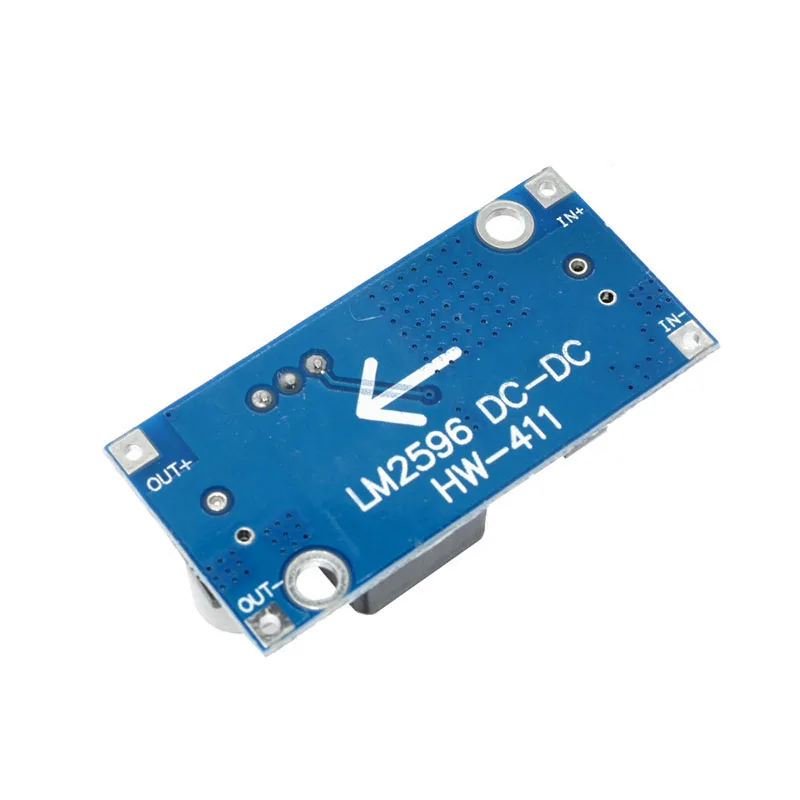 SMD LM2596s DC-DC понижающий модуль источника питания с 3A Регулируемый понижающий модуль LM2596 стабилизатор напряжения 24V 12V 5V 3В