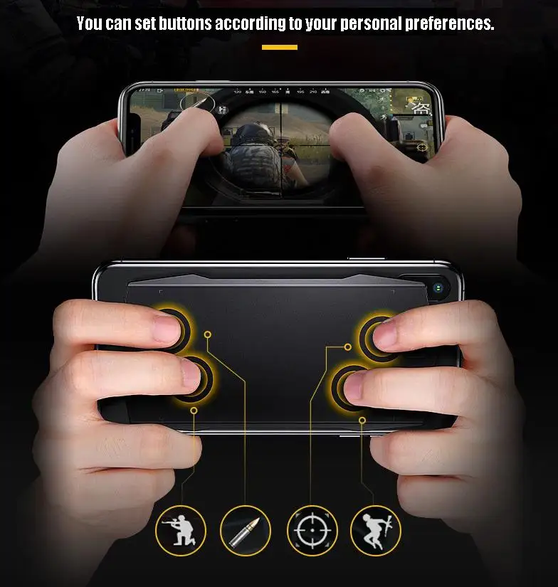 Kuulee геймпад для смартфона тачпад Bluetooth 4 0 IOS Android Play мобильный артефакт PUBG
