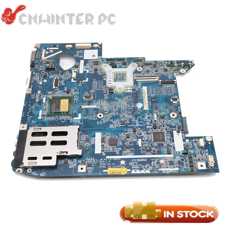 NOKOTION MBAQL02001 MB. AQL02.001 для acer aspire 4930g 4930 материнская плата для ноутбука JAL90 LA-4201P с графическим слотом DDR2 Бесплатный процессор