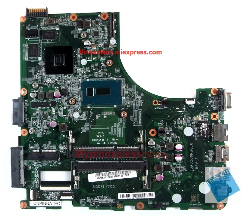 

Материнская плата NBMN111006 I5-5200U GT840M для Acer Aspire E5-471G DA0ZQ0MB6E0