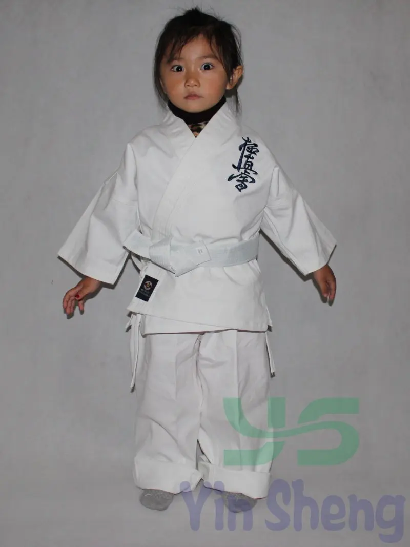 Каратэ одежда для начинающих детей взрослых kyokushin каратэ kyokussinkai Униформа ката
