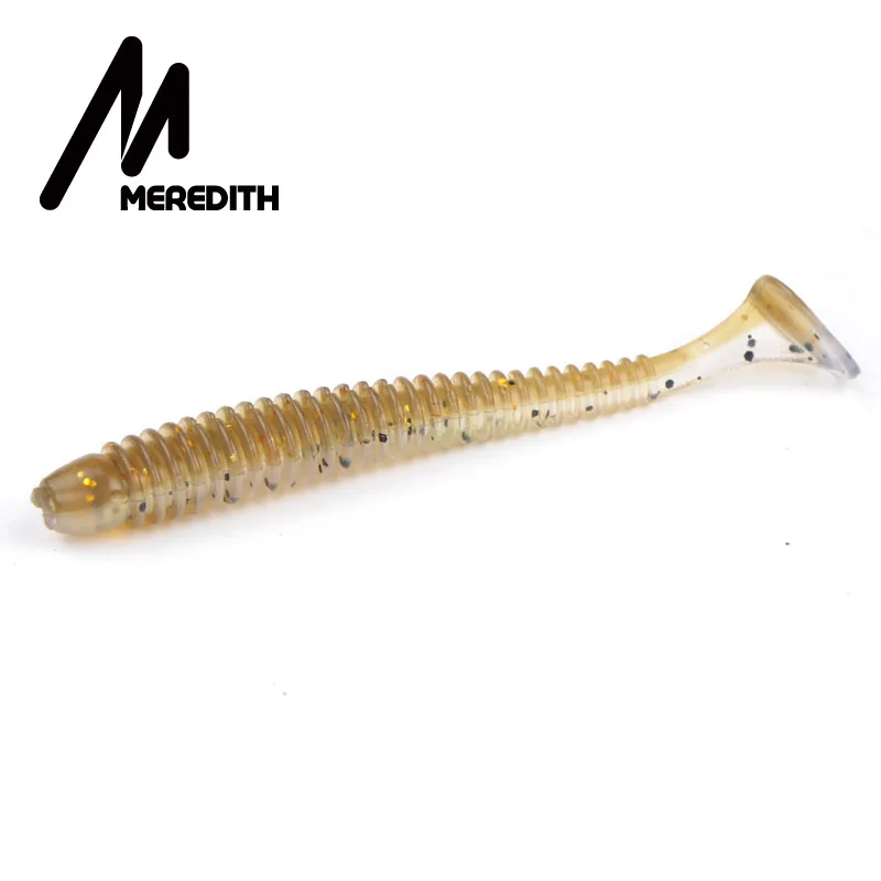 Рыболовные приманки MEREDITH Swing Impact, 55 мм, 65 мм, 75 мм, мягкие приманки для рыбалки, морские рыболовные приманки, силиконовые приманки - Цвет: F