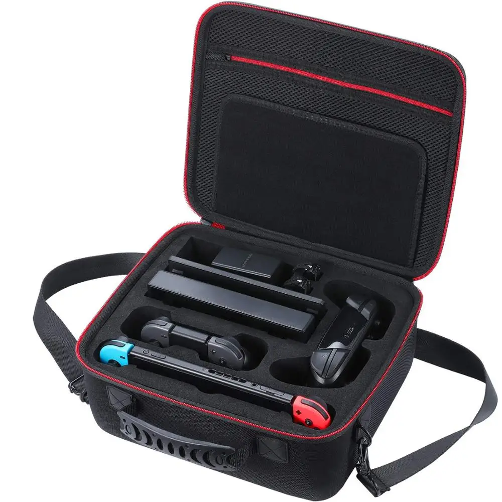 Большая сумка для хранения Nintendo Switch s Pro Прочный чехол Nitendo NS консоль и