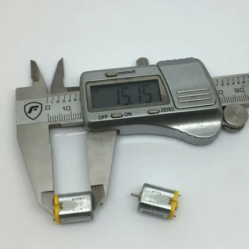 2 шт./лот N20 DC 1 5 V 3V 5V 6V 13000RPM Высокоскоростной магнитный микро мини 10mm * 12mm