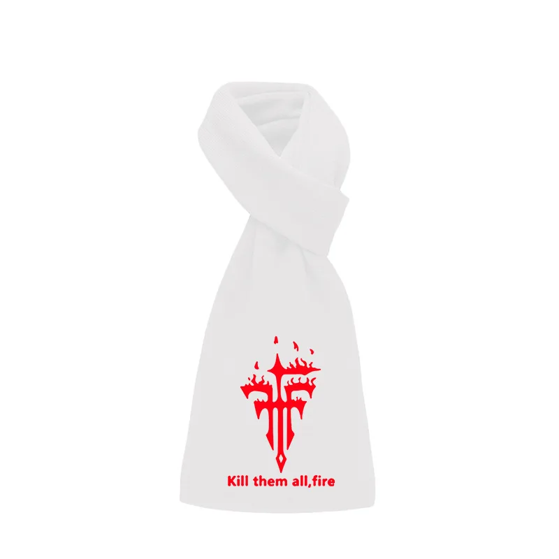 FFF Group Fire Anime Winter Men Women Unisex Warm Shawl Scarf Soft Wrap | Тематическая одежда и униформа