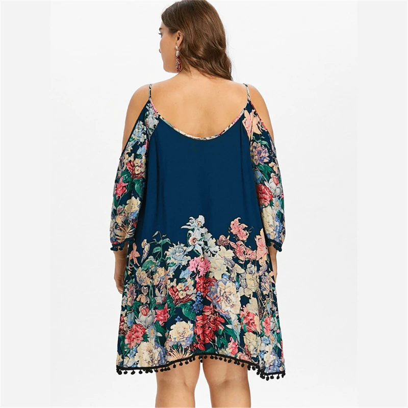 IANLAN новое платье большого размера для больших девочек свободное с рукавом 3/4 и