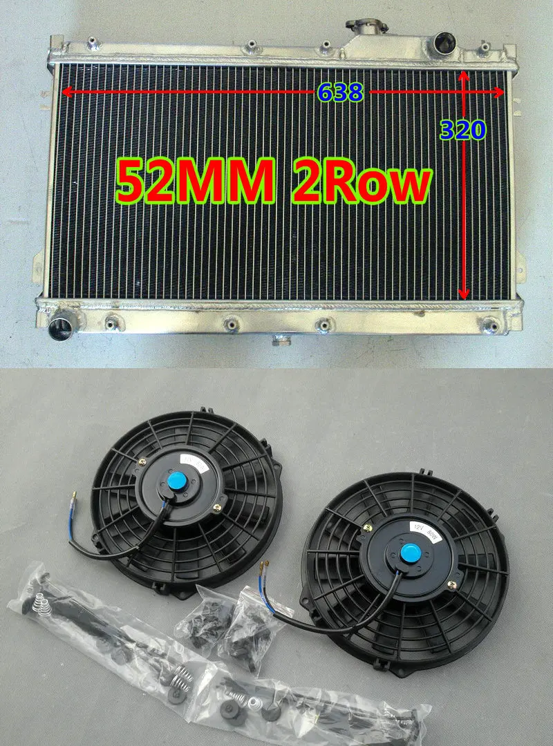 Алюминиевый радиатор + вентилятор для Mazda Miata MX 5/Eunos Roadster MK I MX5 NA 1 6/1.8L I4 MT 91 92 93 94 95 96