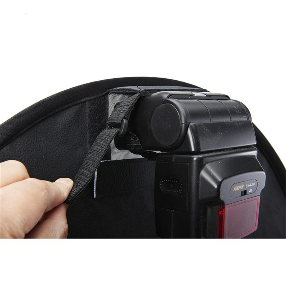 YIXIANG легкое складное кольцо вспышка софтбокс рассеиватель Отражатель для Canon Nikon