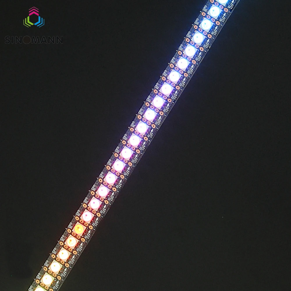 Пиксельная светодиодная RGB ленсветильник WS2815 (WS2812B/WS2813) индивидуальное