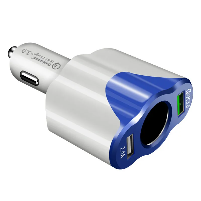 Адаптер для прикуривателя с двумя USB-портами QC 3 0 + 2 4 A | Автомобили и мотоциклы