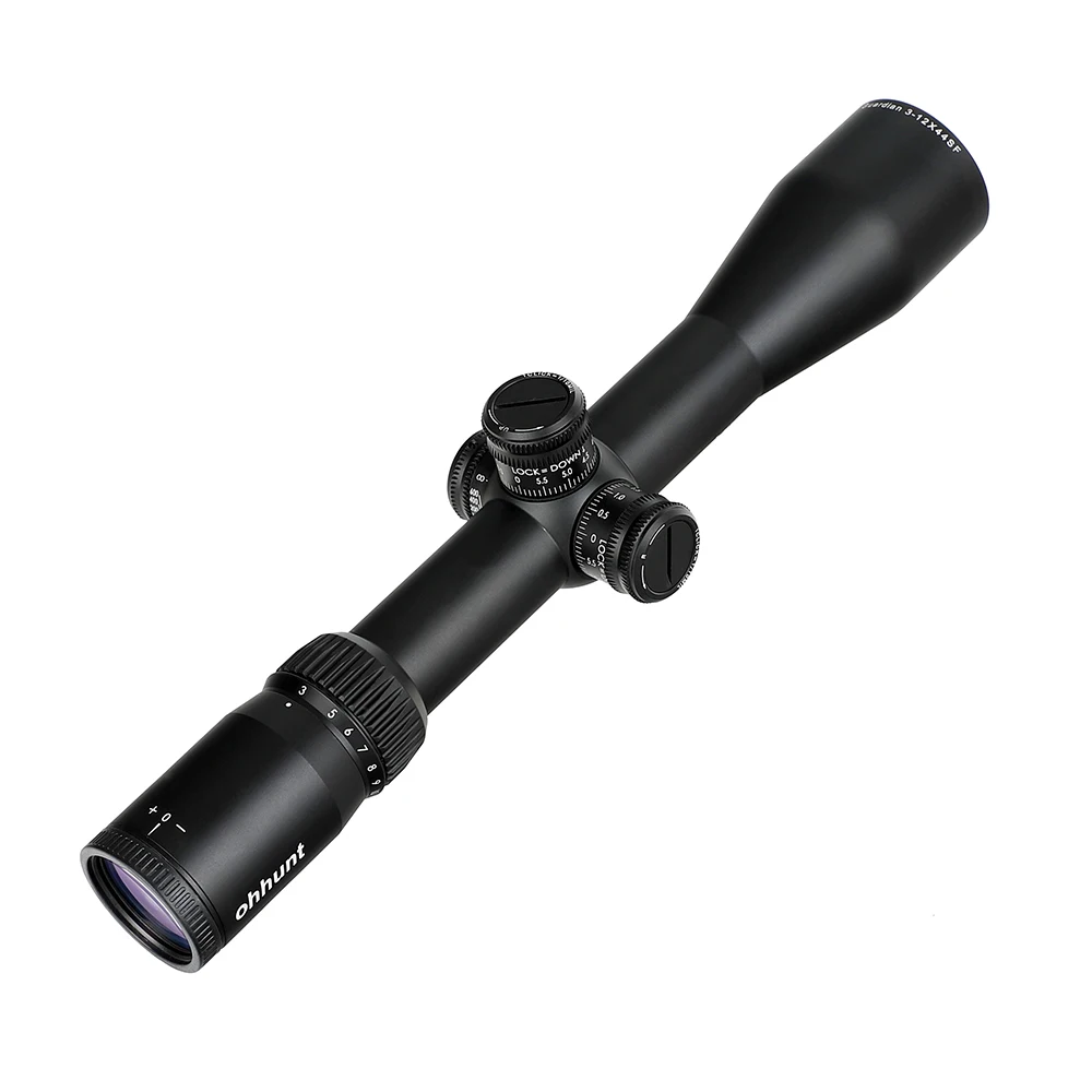 ohhunt Guardian 3 12X44 SF Тактические оптические прицелы 1/2 Половина Mil Dot Сетка Объем