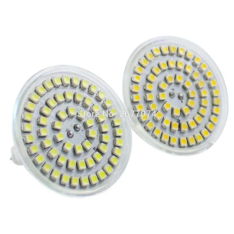 MR16 GU5.3 60 led s 3528 3 Вт светодиодный теплый белый лм 12 В постоянного тока или