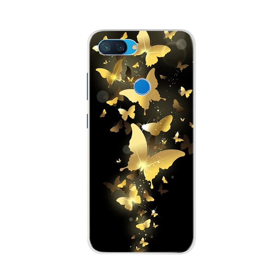 Чехол для Xiaomi Mi 8 силиконовый мягкий чехол из ТПУ Для Mi8 прозрачный телефона Funda