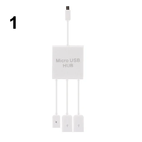 3in1 Micro USB HUB OTG мужчин и женщин Dual 2 0 кабель-адаптер для samsung |