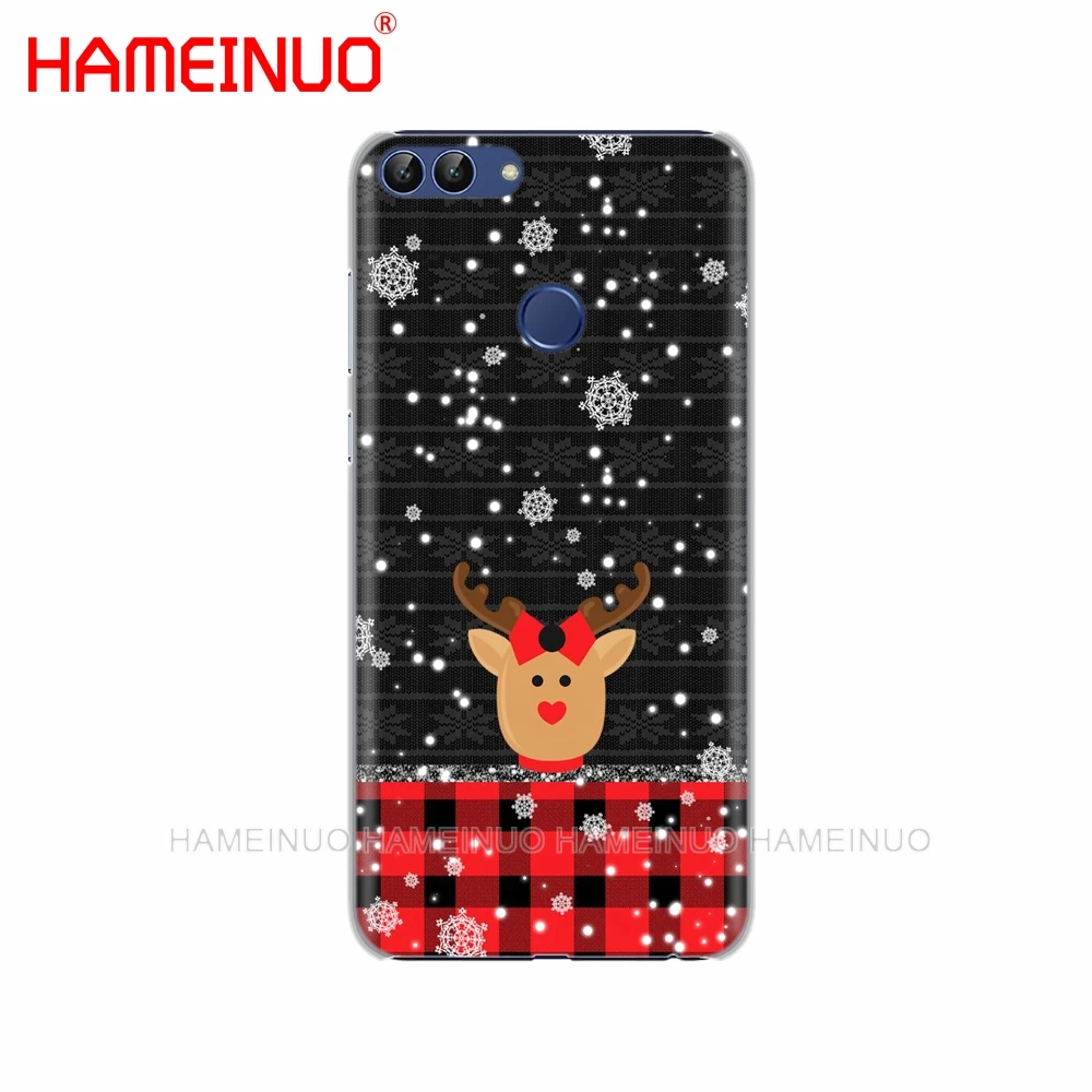 Чехол для телефона HAMEINUO с милым оленем и рождественским оленем на год для huawei Honor Y5 7C Y625 Y635 Y6 Y7 Y9 Prime PRO - Цвет: 43239