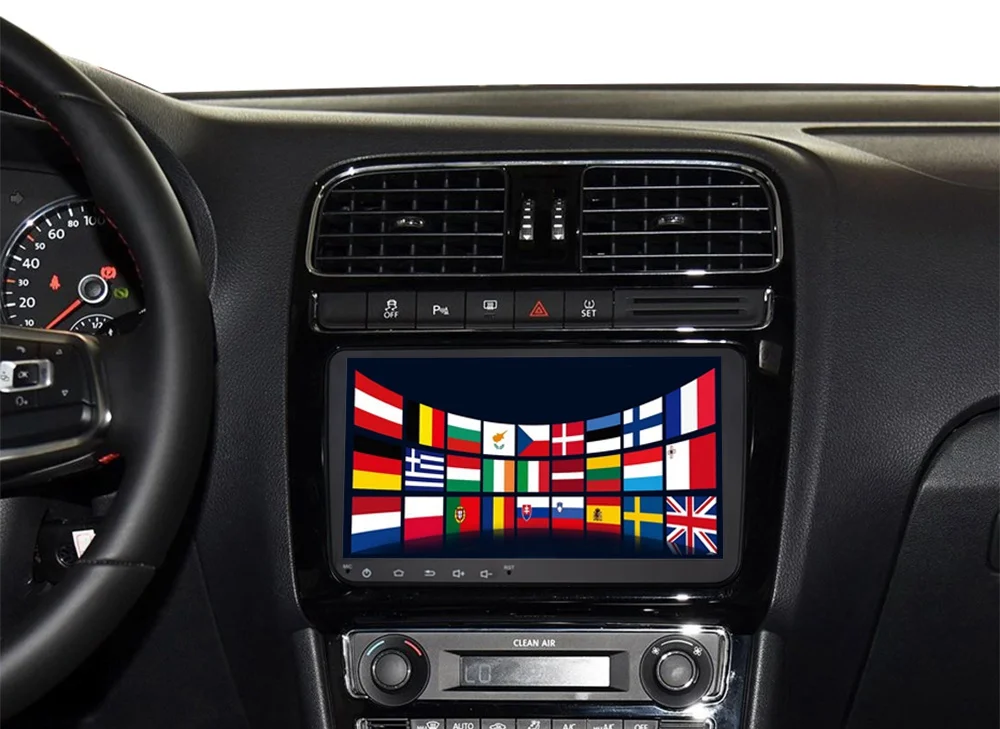 " Android 8.1 GO автомобильный радиоприемник GPS навигатор для Volkswagen Skoda Octavia Golf 5 6 Touareg Passat B6 Jetta polo Tiguan audio WIFI