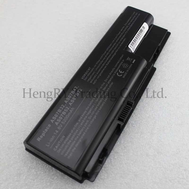 Аккумулятор для ноутбука HSW 8 ячеек Acer Aspire 5720 5730 5739 5910g 5920 5930G 5935 5942 6530 6920 6930 7220 AS07B31