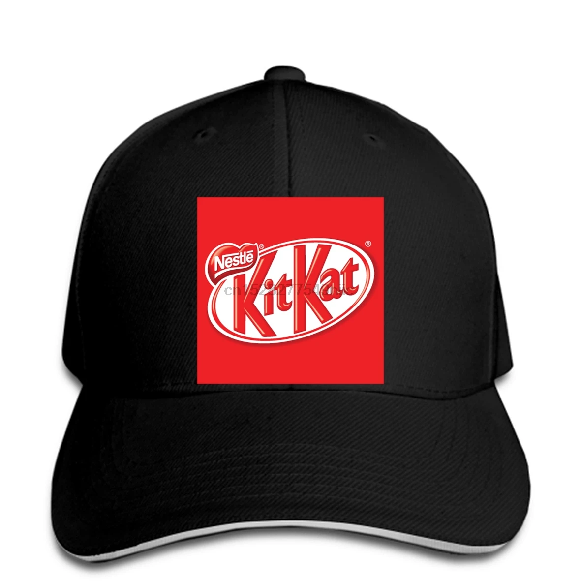 Мужская бейсболка Kit Kat кепка с логотипом Для женщин солнцезащитный козырек |