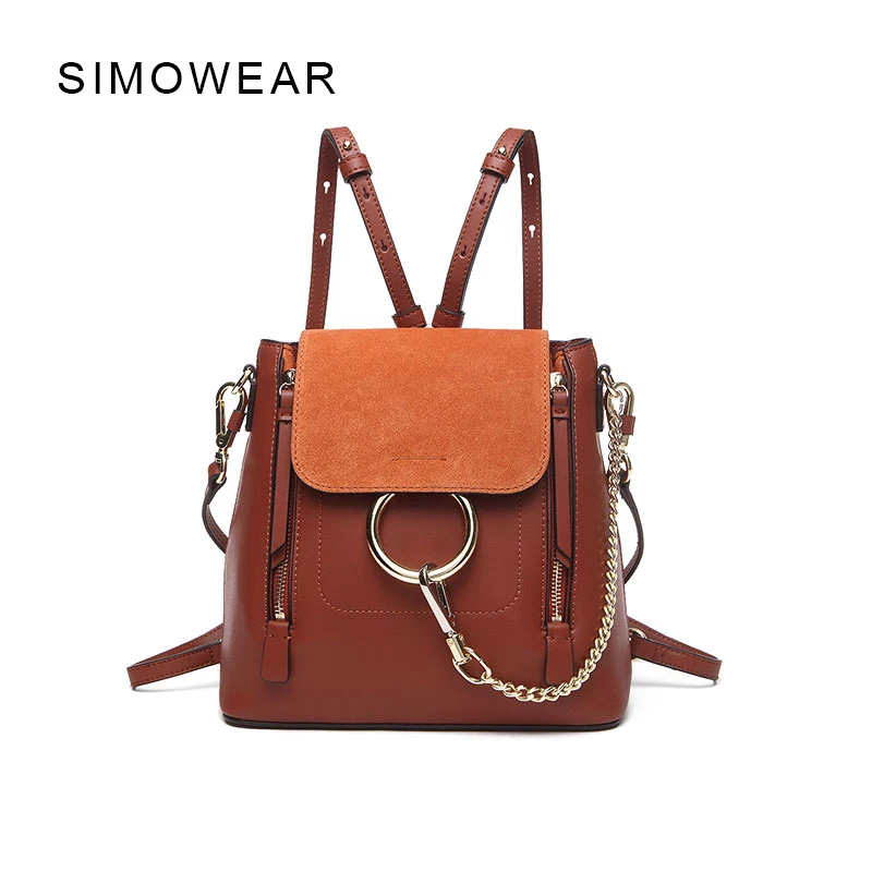 SIMOWEAR Новое поступление для женщин Элитный бренд Back pack мини тепловой мешок Tassen