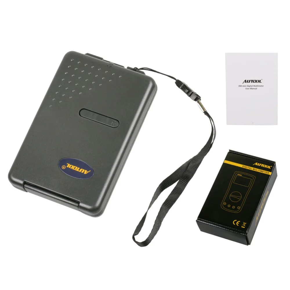 AUTOOL DM mini DMM автомобильный встроенный персональный карманный мини цифровой