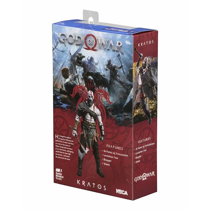 God of War 4 Anti hero Kratos 8 дюймов ПВХ фигурка Коллекционная модель игрушечная коробка 20