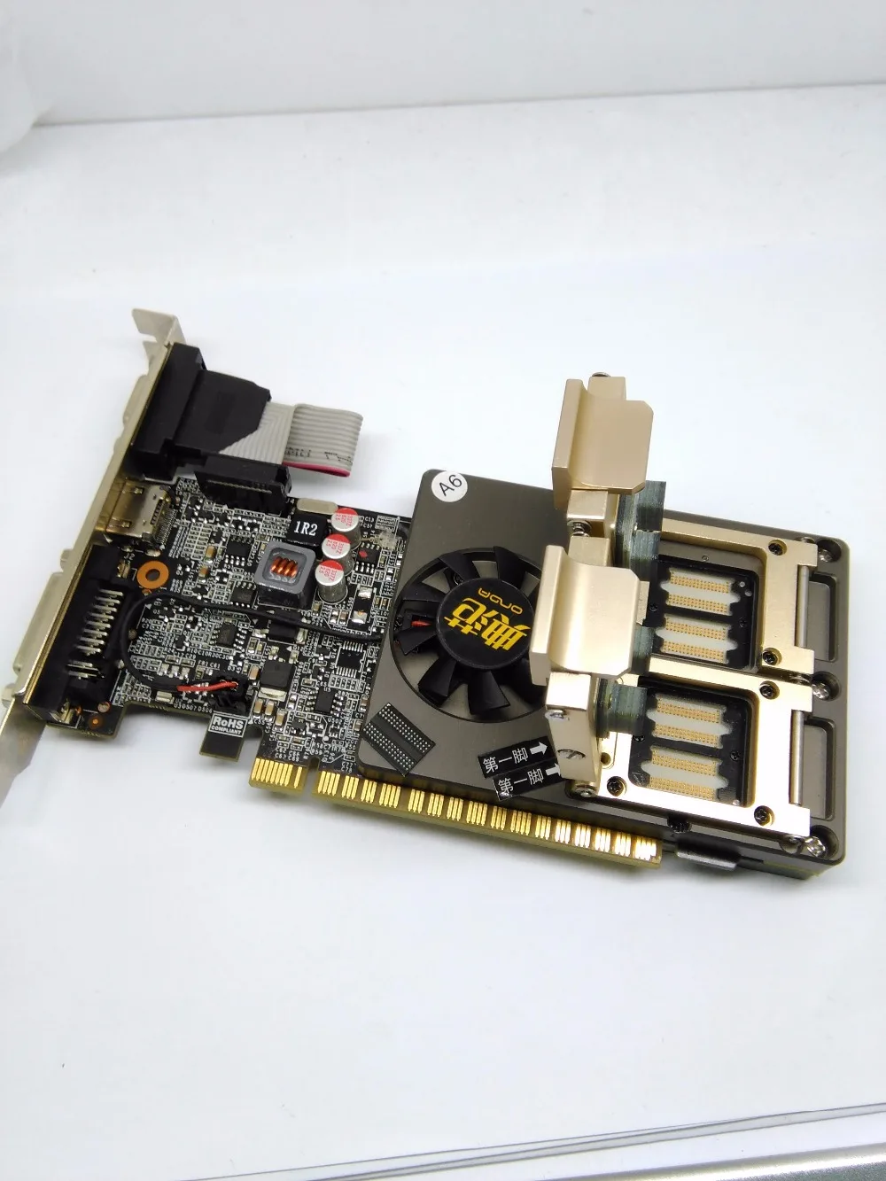 Настраиваемая тестовая розетка для видеокарты тестовых чипов памяти GDDR3 |