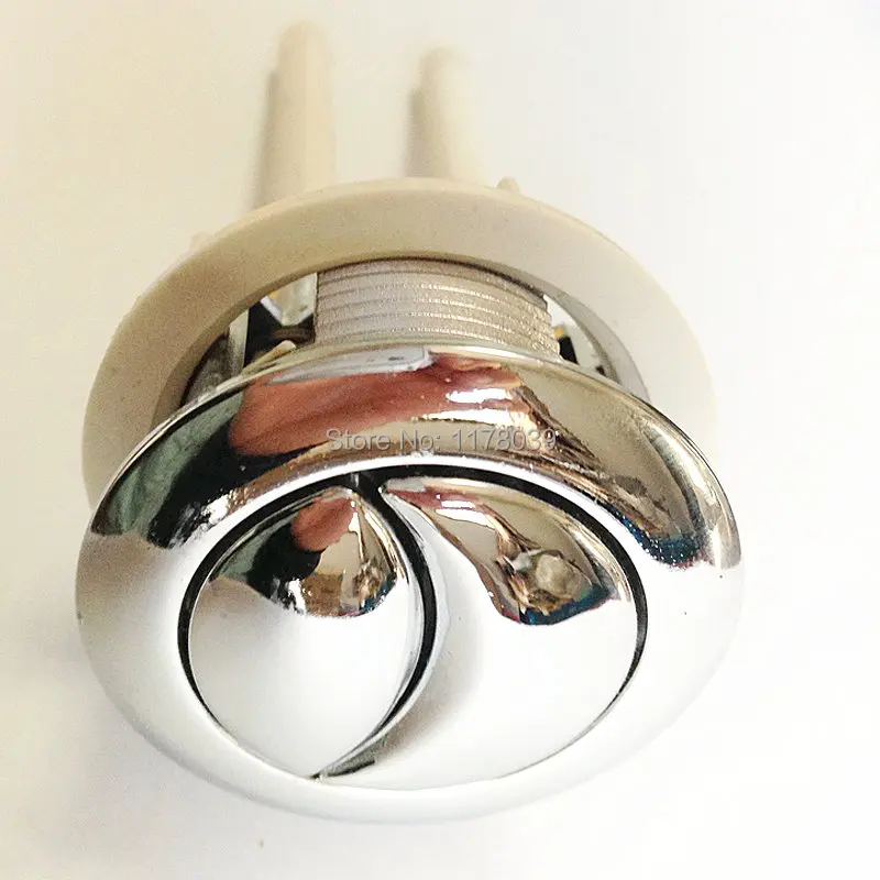 10 шт. круглые кнопки для унитаза из АБС пластика|toilet push button|toilet flush buttondual button |