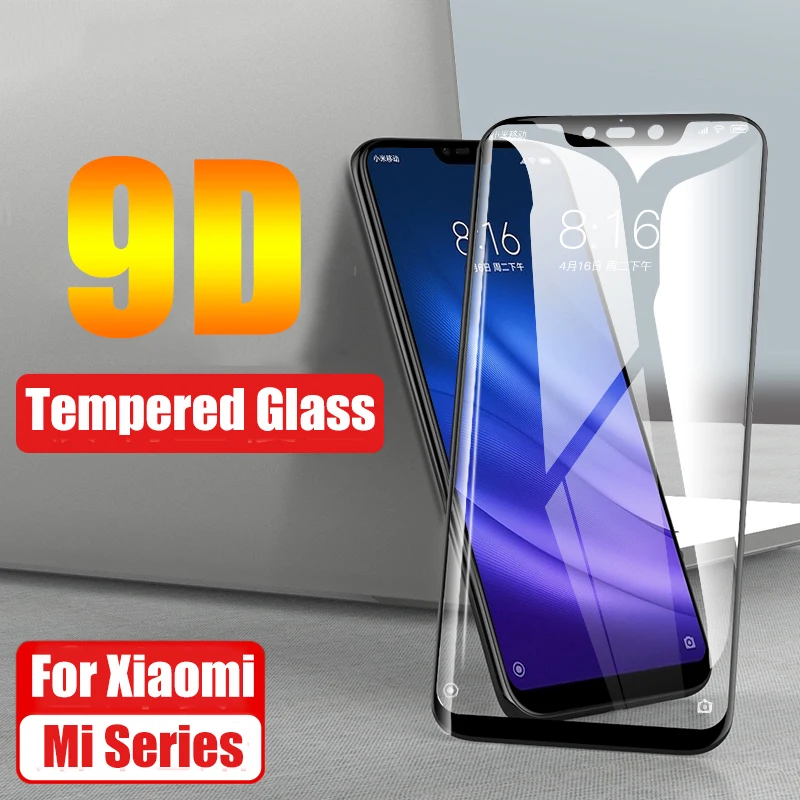 9D закаленное стекло для Xiaomi Mi 9X 9 SE 8 6X 6 5X A1 A2 Lite max 3 Mi9 Mi6 Pocofone Poco little Pocophone F1 защита
