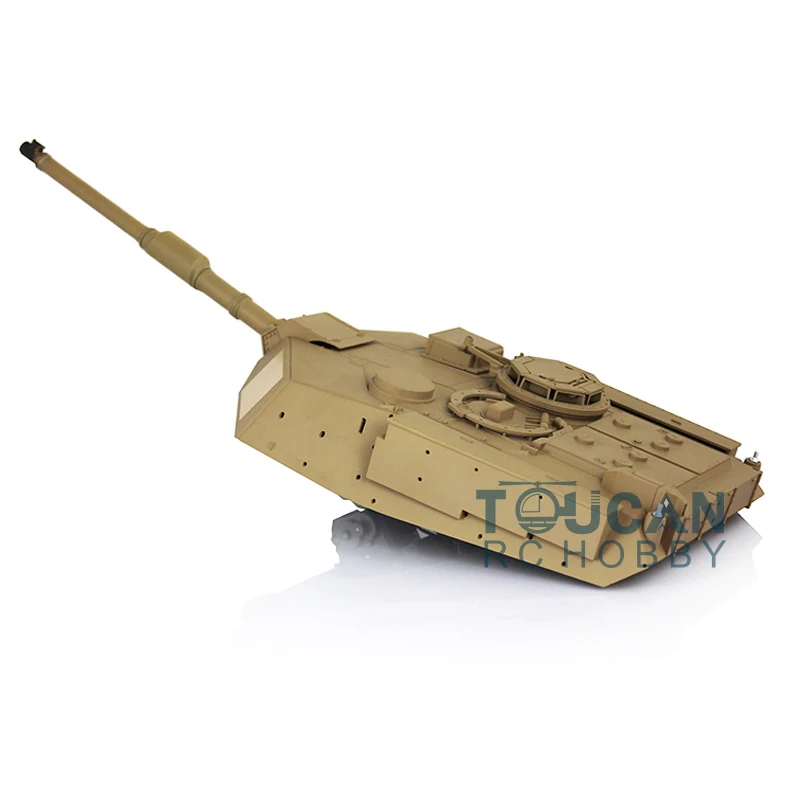 Радиоуправляемый бак HengLong 5 3 версия 1/16 4 ГГц M1A2 Abrams 3918 пластик 360 градусов | Игрушки
