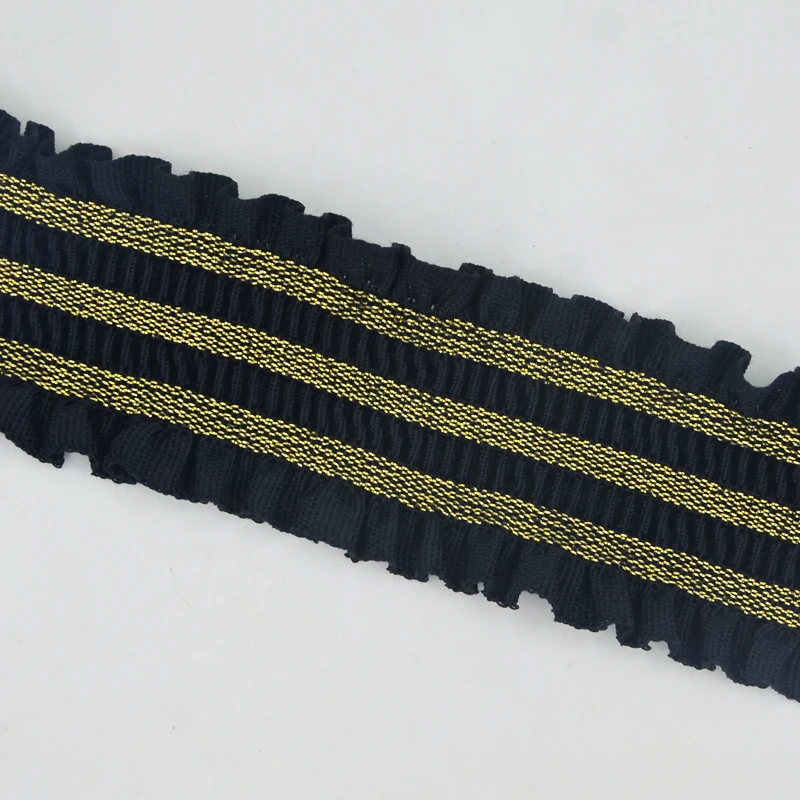 Лента эластичная кружевная 10 ярдов ширина 4 8 см|webbing material|elastic webbingwebbing elastic |