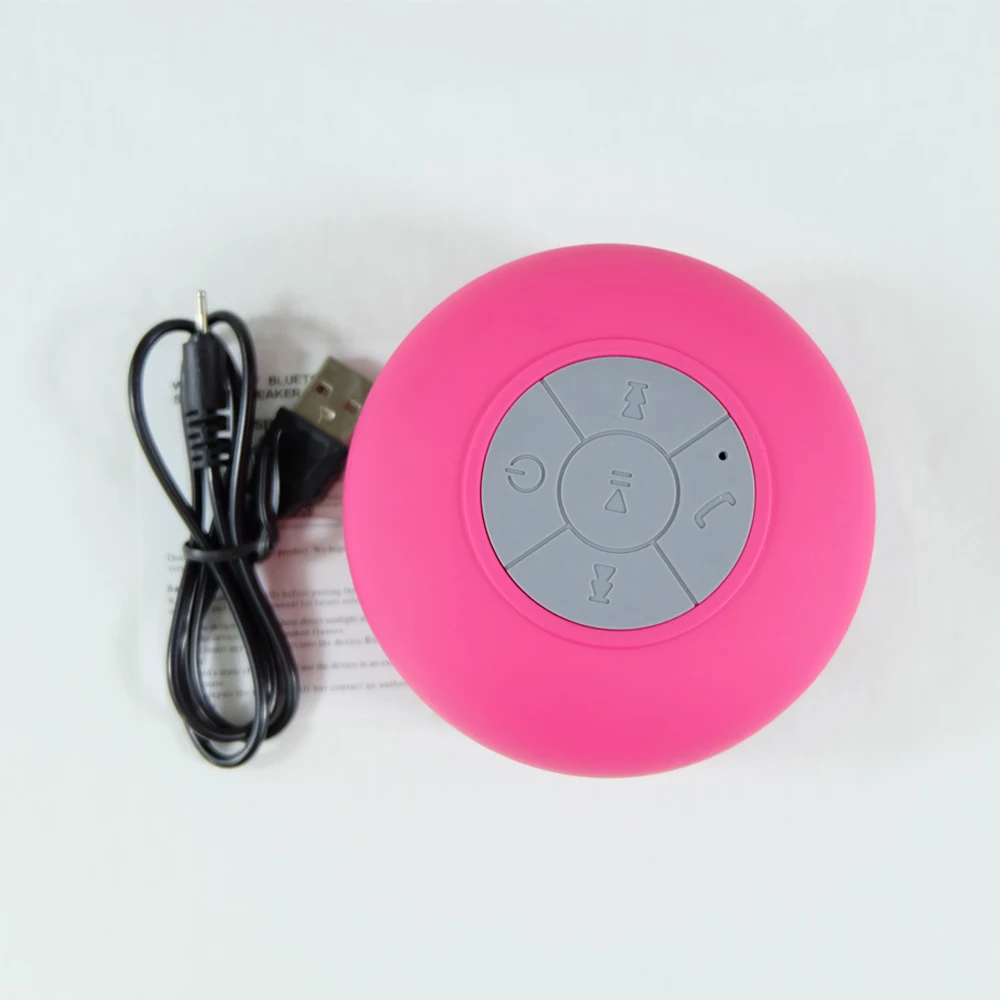 Портативный Душ Водонепроницаемый Беспроводной Bluetooth Динамик Сабвуфера