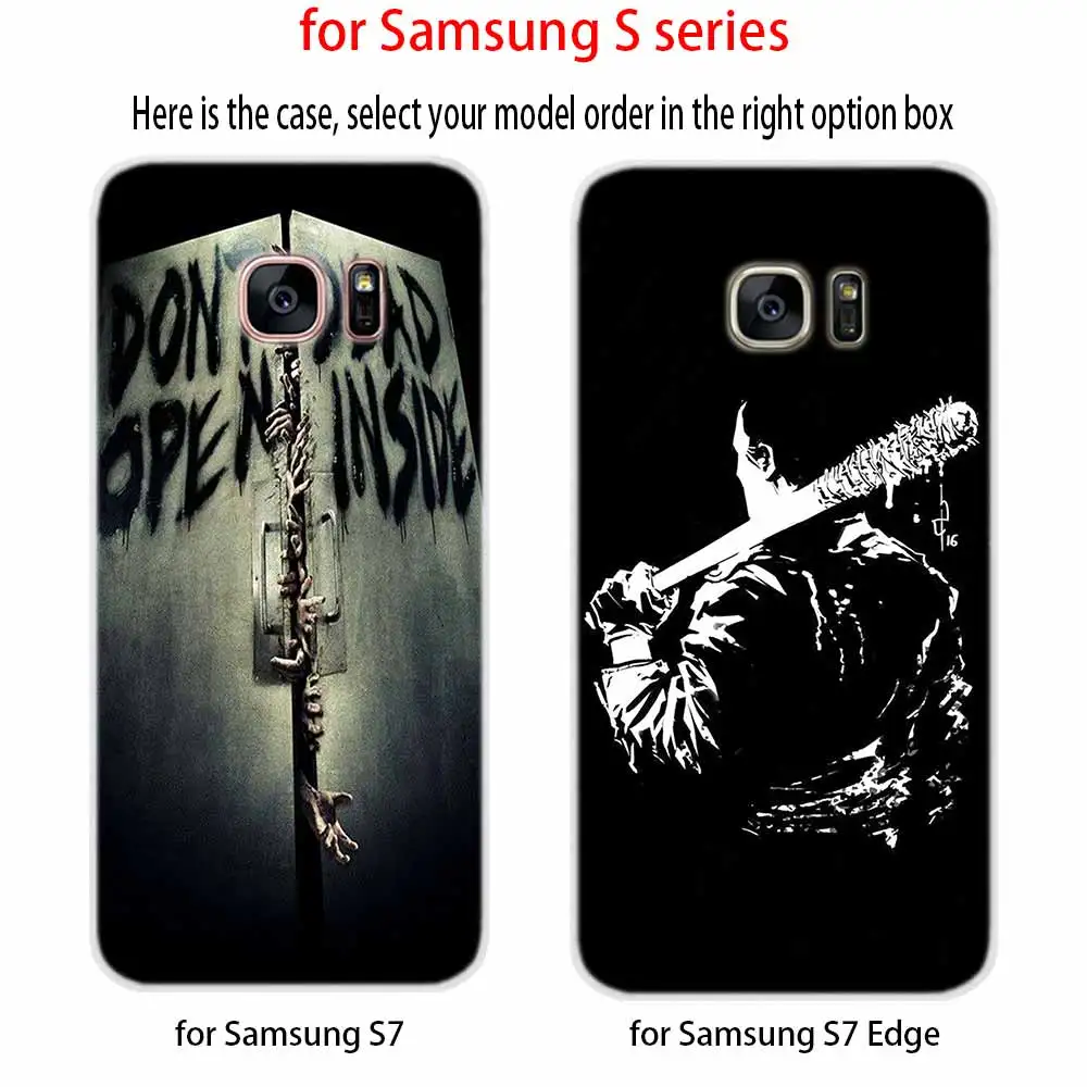 Чехол Ходячие мертвецы для Samsung Galaxy S7 Edge S8 S9 S10 S11 S20 S21 Plus Lite E Ultra|Бамперы| |