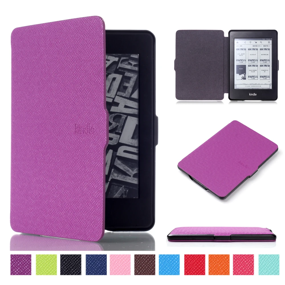 Ультратонкий чехол для Amazon Kindle Paperwhite 1 2 3 6 дюймов дюймовый планшета с функцией сна