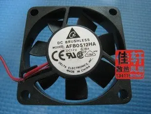 Оригинальный охлаждающий вентилятор Delta 5 см 5010 дюйма 12 В а AFB0512HATwo -wire ball гарантия