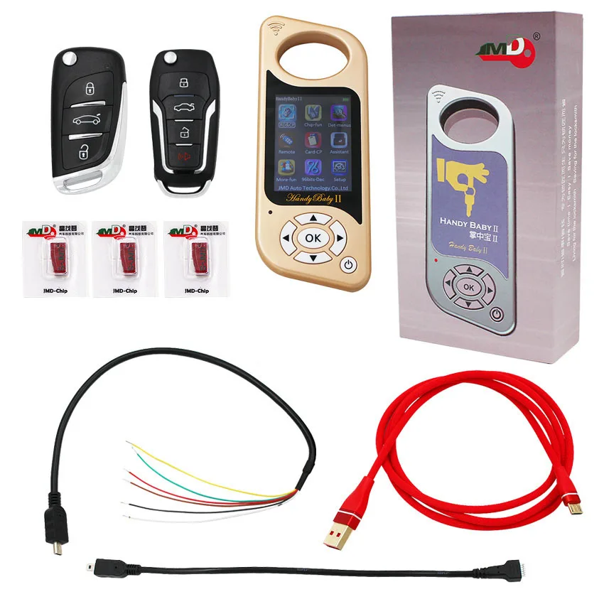 JMD Handy Baby II 2 Автомобильный ключ для 4D/46/48/G/47 чипов программатор на