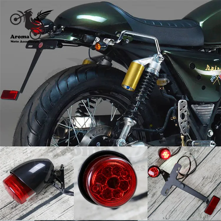 Сигнальный сигнал для мотоцикла rbike винтажный красный задний стоп-сигнал в стиле