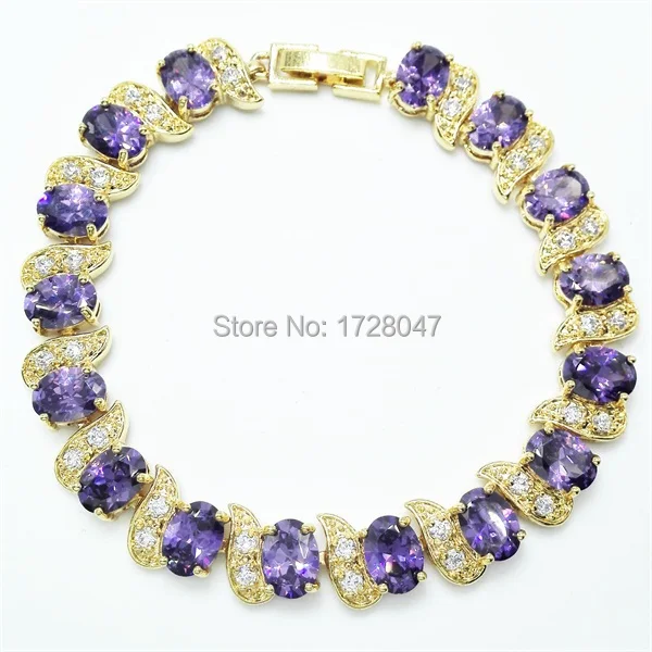 Женский браслет в виде яиц фиолетовый дизайн белый цвет ювелирное изделие