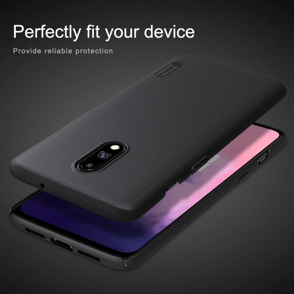 Чехол для Oneplus 7, Nillkin, суперматовый щит, Ультратонкий Жесткий 1+ 7, тонкий защитный чехол для телефона, чехол для Oneplus 7, Nilkin