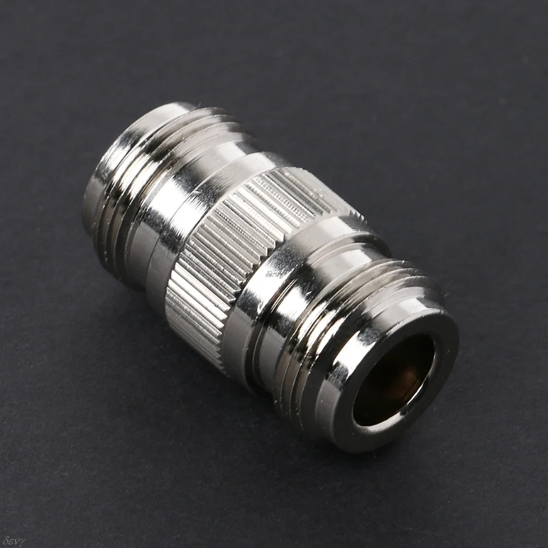 OOTDTY N-Type двойной Женский переходник для гнезда миниджек RF WiFi антенный