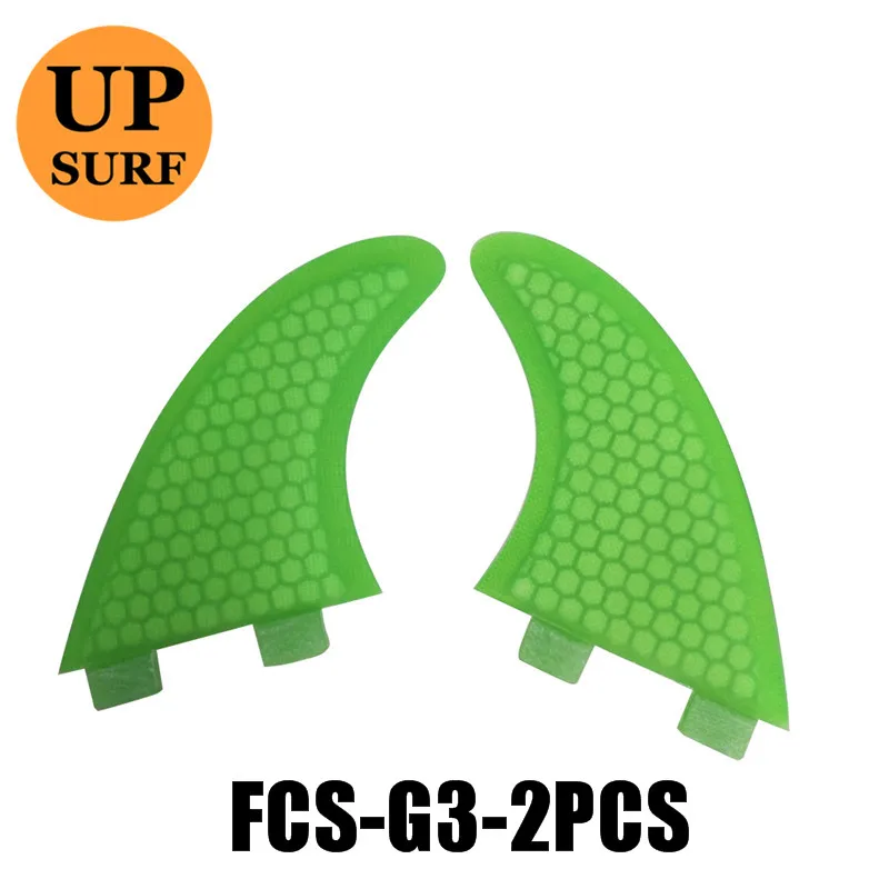 Quilhas fcs g3 плавники зеленый G3 сотовый плавник волоконные доски для серфинга к доске