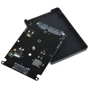 Переходник M.2 (SATA) B-key SSD на 3,5-дюймовую SATA3-карту, корпус толщиной 7 мм, M.2 SATA SSD-адаптер на рабочий столноутбук